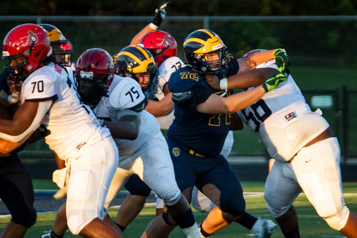 Cole Dellinger (72) of Clarkston. Photo by Katy Kildee
